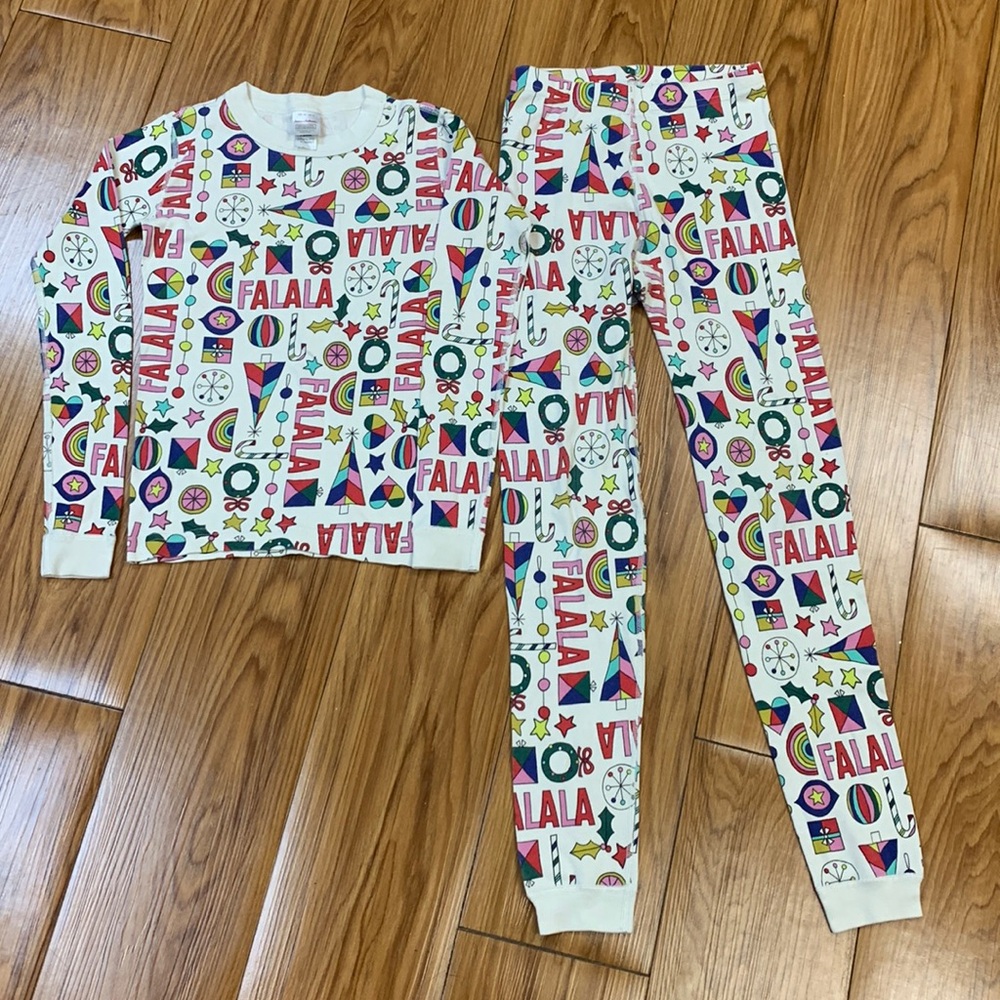 Hanna Andersson girls pajamas size 12